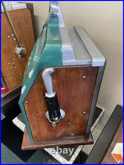 $0.05 Mills Antique Diamond Front vintage Slot Machine
