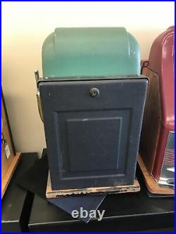 $0.25 Mills Melon HiTop Vintage Slot Machine, Recently Serviced