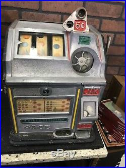 $0.5 Pace Bantam Vintage Slot Machine Free Shipping