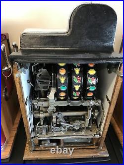 $. 05 Mills Diamond Front Vintage Slot Machine