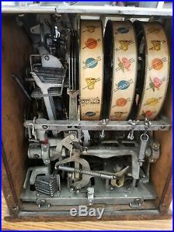 1 Cent Pace Vintage Slot Machine (Unrestored Condition) Barn find