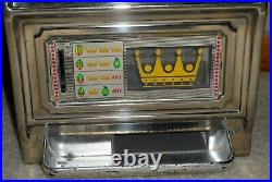 16 Vintage Waco'casino Crown' Novelty Coin Machine! Works