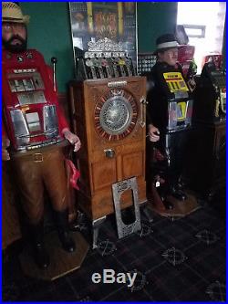 1898 Caille Bros Detroit 5 Cent Slot Machine RARE