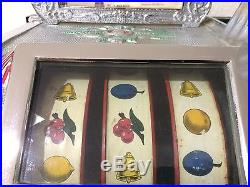 1920 1930 1935 Working 25Cent miller slot machine Vintage Las Vegas Memorabilia
