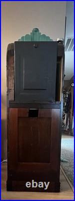 1920s-1930s Antique Page Boy Upright Slot Machine. Original