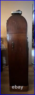 1920s-1930s Antique Page Boy Upright Slot Machine. Original