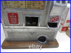 1920s Jennings / Pace Mfg Co Chicago 5 Cent Slot Machine (Works)