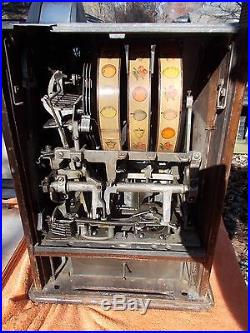 1925 Antique Jennings Slot Machine Coin Operated Antique Casino