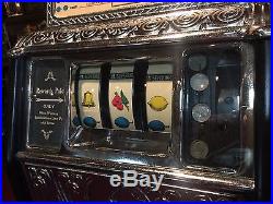 1925 CAILLE Superior Operators Bell Slot Machine WATCH VIDEO