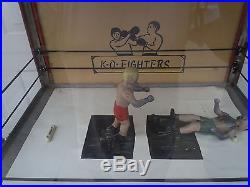 1928 National Novelty Knock Out K. O. Fighters Penny Arcade Boxing Coin-Op Game