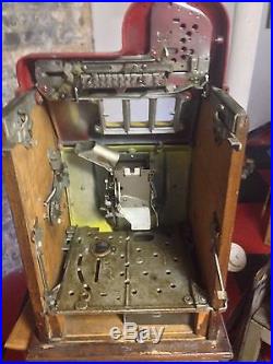 1930's Buckley Criss Cross 50 Cent Slot Machine