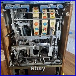 1930's Jennings Silver Chief 5 Cent Slot Machine