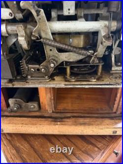 1930's MILLS Bursting Cherry 5 cent Slot Machine (Pick Up Only)