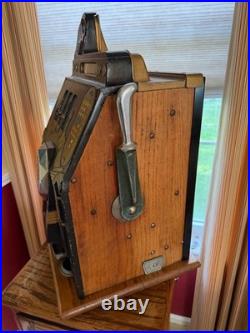 1930's MILLS Bursting Cherry 5 cent Slot Machine (Pick Up Only)