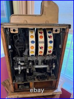 1930's MILLS Bursting Cherry 5 cent Slot Machine (Pick Up Only)