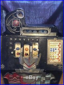 1930's Mills Castle Front Nickle Slot Machine
