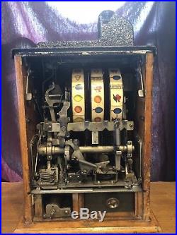1930's Mills Castle Front Nickle Slot Machine