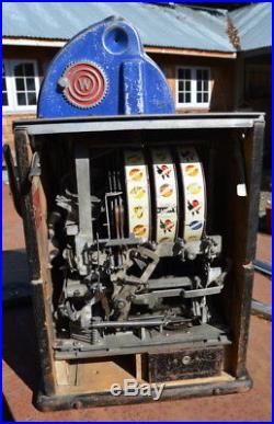 1930's Rol A Tor 5 Cent Vending Slot Machine Pre Rol A Top Very Rare