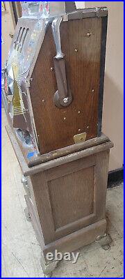 1930s 50 Cent Mills Bursting Cherry Antique Slot Machine