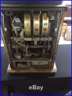 1930s Mills 25 Cent Slot Machine Way Cool