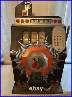 1930s Mills Bursting Cherry Slot Machine Works