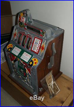 1931 5 ¢ Mills Silent Escalator Jackpot Front Vendor Bell Slot Machine