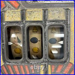 1931 Mills SILENT WAR EAGLE Nickle Cabinet Slot Machine Mostly Functional