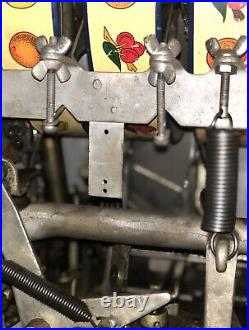 1931 Mills WAR EAGLE Antique SLOT MACHINE pace bursting cherries nugget gold