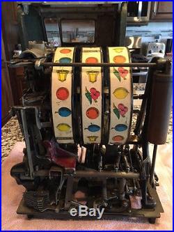 1932 Caille Sphinx Antique Mechanical Slot Machine