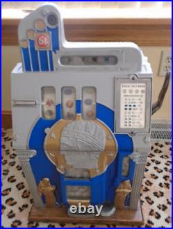 1932 Original Mills Roman Head $. 05 Slot Machine, Original Gold Award Tokens