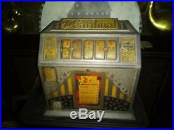 1932 Pace'The Cardinal' Fortune-teller Trade Stimulator antique slot machine