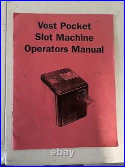 1933 Mills Vest Pocket Slot Parts Machine