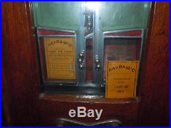 1934 Bryans Payramid Penny Gambling Slot Machine Skill Arcade Ball Catching Game