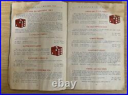 1936 H. C. EVANS THE SECRET BLUE BOOK CATALOG-SLOTS GAMBLING SUPPLY Not A Reprint