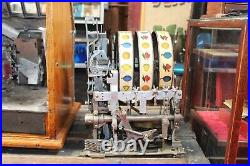 1936 Mills Novelty Castle Front 10c Vintage Slot Machine 3 Reel