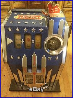 1936 Pace Comet 5 Cent Slot Machine