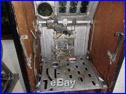 1936 Pace Comet Antique 5 Cent Coin Double Payout Slot Machine Restore Or Parts