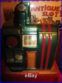 1937 Columbia Groetchen Antique Slot Machine