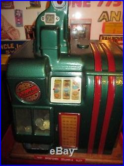 1937 Columbia Groetchen Antique Slot Machine