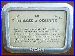 1937 French Gambling Coin-Op Arcade La Chasse a Courre Rare Game Fox Hunt