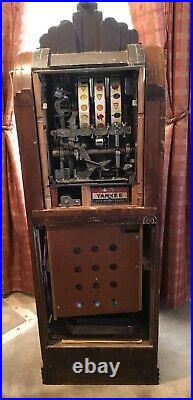 1937 Mills 25 Cent Golf Ball Vending Slot Machine Extremely Rare