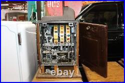 1937 Mills Novelty 5c Bursting Cherry Vintage 3 reel Slot Machine