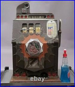 1937 Mills Novelty 5c Slot Machine Bursting Cherry