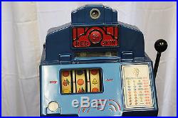 1939 5 ¢ JENNINGS CHIEF Red Skin escalator bell Slot Machine