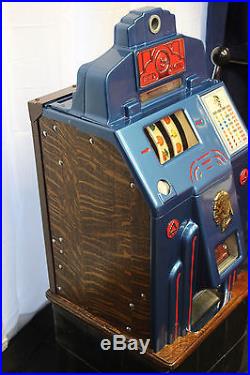 1939 5 ¢ JENNINGS CHIEF Red Skin escalator bell Slot Machine