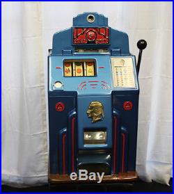 1939 5 ¢ JENNINGS CHIEF Red Skin escalator bell Slot Machine