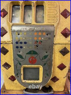 1939 Antique 5 Cent Mills Slot Machine From Pearl Harbor