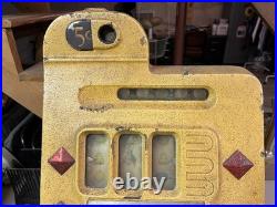 1939 Antique 5 Cent Mills Slot Machine From Pearl Harbor 1939 Antique 5 Cent Mills Slot Machine From Pearl Harbor