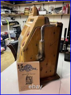 1939 Antique 5 Cent Mills Slot Machine From Pearl Harbor