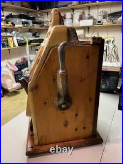 1939 Antique 5 Cent Mills Slot Machine From Pearl Harbor